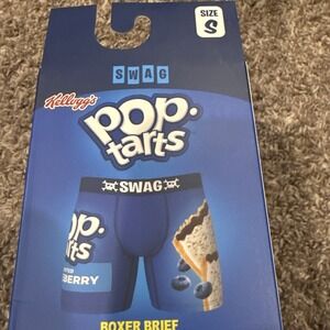 SWAG KELLOGG'S POP TARTS BOXER BRIEF MENS SZ XL  Frosted Blueberry NIB